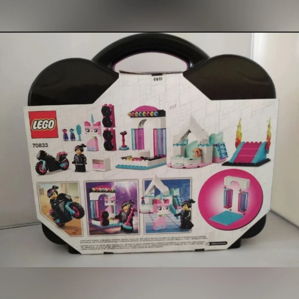 Lego Movie 2 70833 Lucy's Builder Box NWT Building Toy Set W/Storage Container